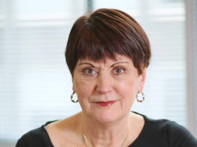 Post Grenfell Review Dame Judith Hackitt in Belfast for Construction Professionals Conference in Apri