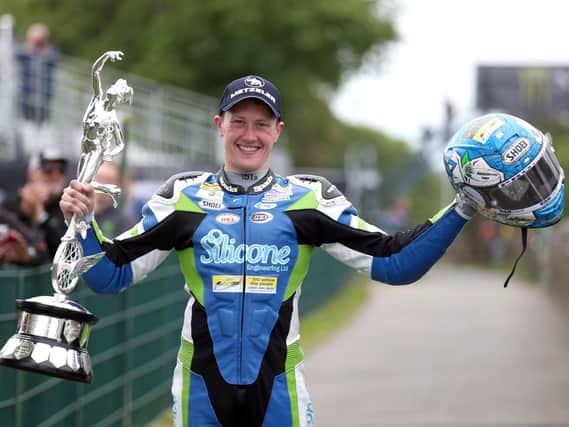 Dean Harrison won the Senior TT trophy for the first time in 2019.