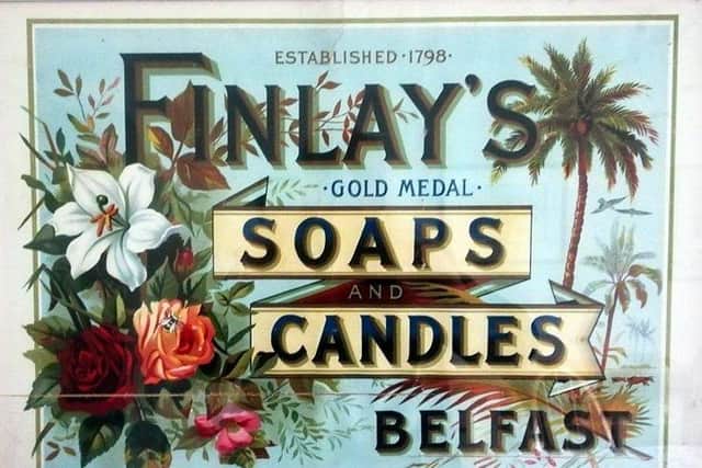 Finlay Soap ad