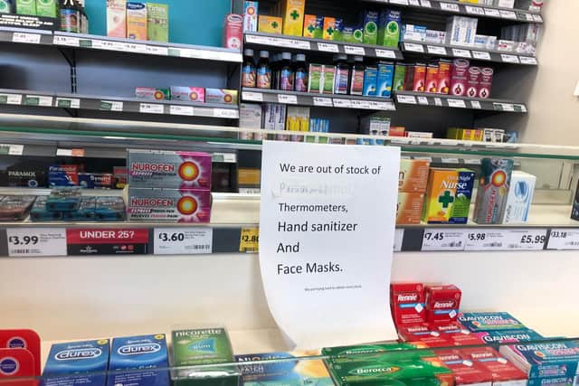 Pharmacies across Northern Ireland are reacting to the threat of COVID-19. (Photo: PA Wire)