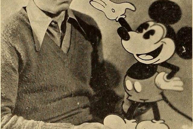 'Flu survivor Walt Disney and Mickey Mouse