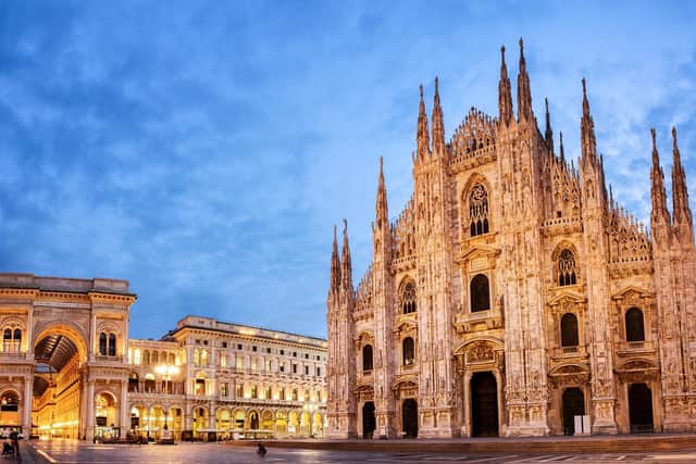 Milan cathedral in northern Italy - the area worst hit by the COVID-19 pandemic. (Photo: PA Wire)