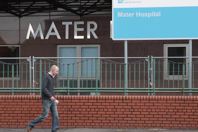 The Mater Hospital on the Crumlin Road will become Belfast’s official ‘Covid-19 hospital’