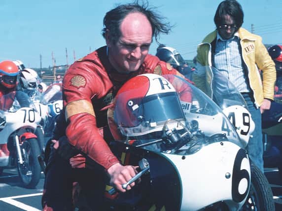Tony Rutter won seven Isle of Man TT races and was a nine-time winner at the North West 200.