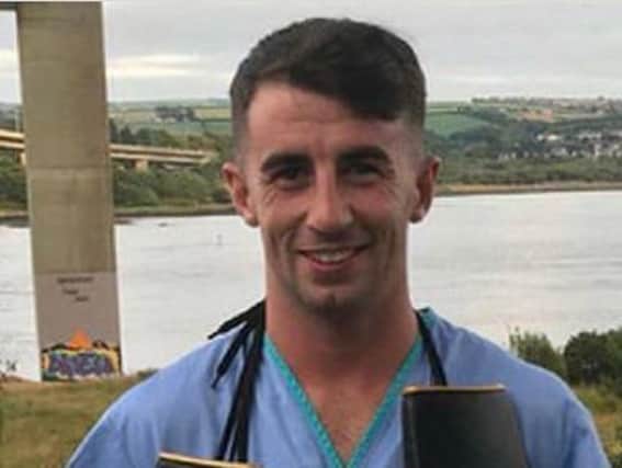 Professional boxer, Tyrone McCullagh is a registered mental health nurse.