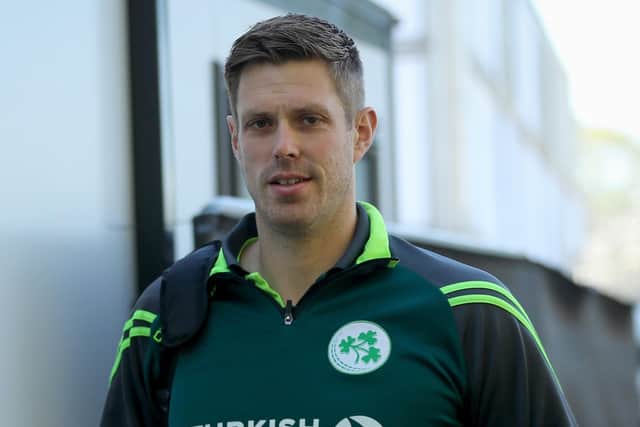 Boyd Rankin is eighth on Ireland's all time list of wicket takers
