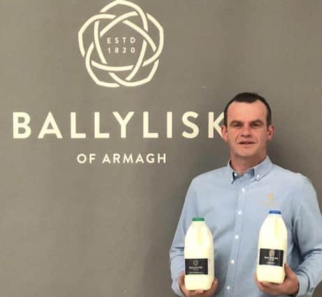 Dean Wright of Ballylisk of Armagh, the entrepreneur behind the new fresh milk delivery service