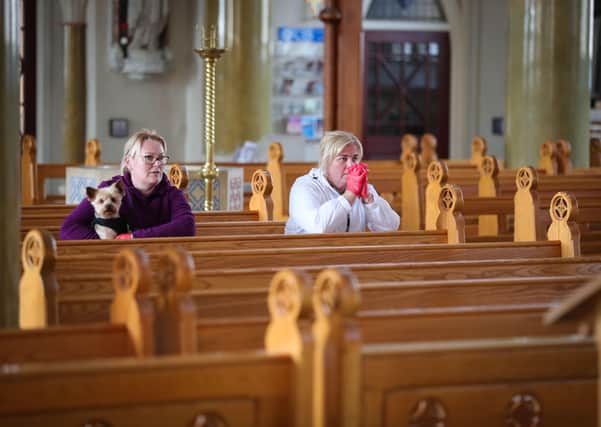 Arlene Foster said last Tuesday that churches would be open for solitary prayer – but has now made that illegal