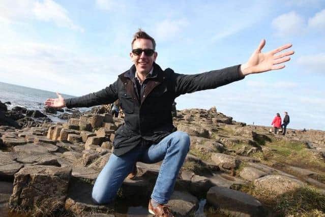 The host of The Late, Late Show, Ryan Tubridy.