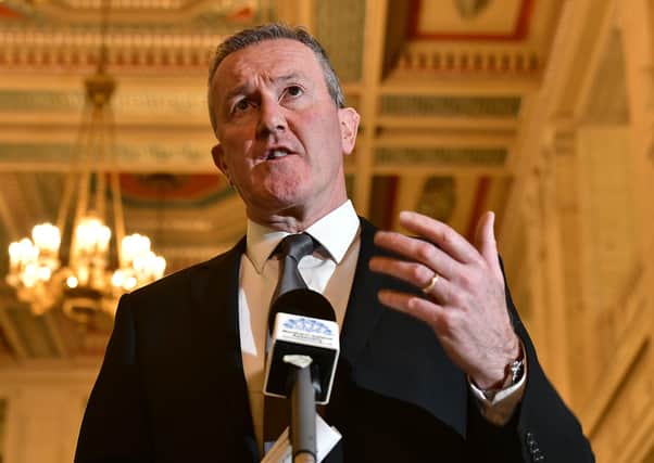 Finance Minister Conor Murphy pictured at Stormont. 
Picture: Arthur Allison/Pacemaker.