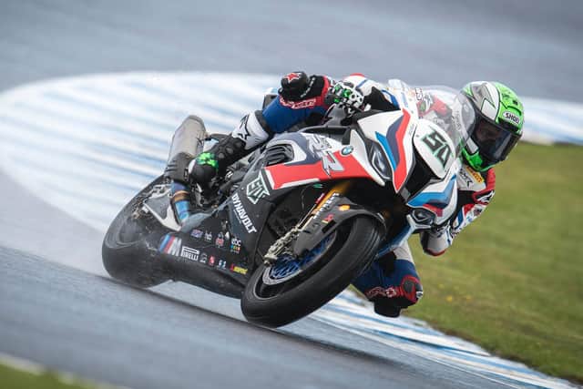 Eugene Laverty signed to ride for the factory BMW Motorrad team this year.