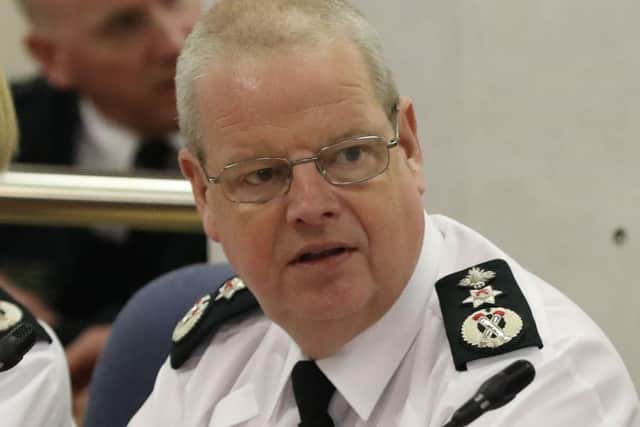 PSNI Chief Constable Simon Byrne. 
Picture: PressEye