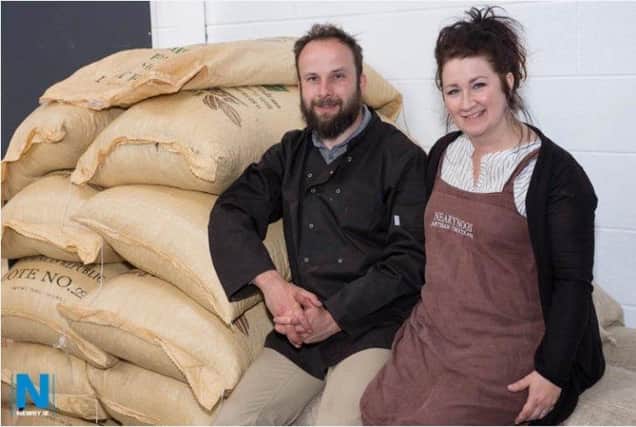 Shane and Dorothy Neary of NearyNógs Stoneground Chocolate, Northern Ireland’s first bean to bar chocolate producer have seen fast growth