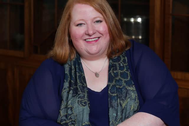 The justice minister Naomi Long