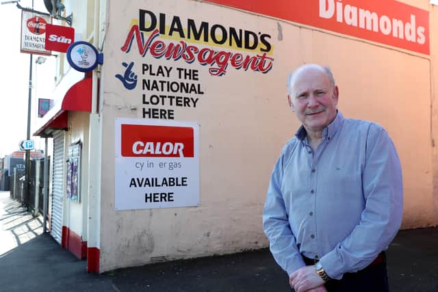 Ballymena newsagent Eugene Diamond had been open for business for over 40 years before the Coronavirus pandemic struck