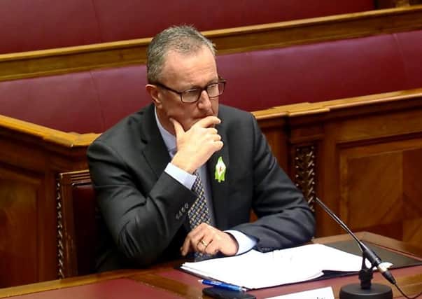 At the Assembly’s  Finance Committee yesterday, Finance Minister Conor Murphy faced sustained questioning about the order