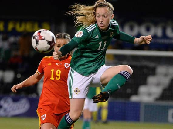 Northern Ireland striker Lauren Wade is looking forward to getting the season up and running again with new club Glasgow City