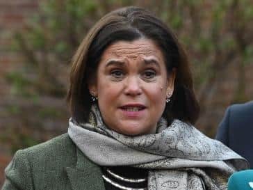 Sinn Fein President, Mary Lou McDonald.
