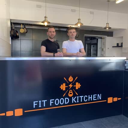 Matthew Roman-Wilkinson and his business partner Christopher Millar have been making 50 extra meals for NHS hospitals every week