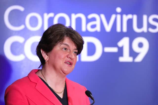 First Minister, Arlene Foster. (Photo: PA Wire)