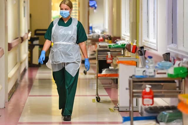 The number of people to die in Northern Ireland hospitals after testing positive for COVID-19 is now 158 after 18 more people died in a 24 hour period. (Photo: PA Wire)