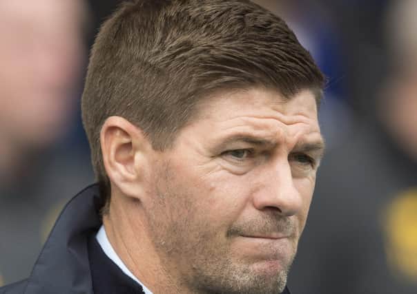Rangers boss Steven Gerrard. Pic by PA.