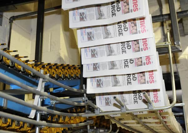 Some weekly newspapers have already stopped publishing due to the crisis