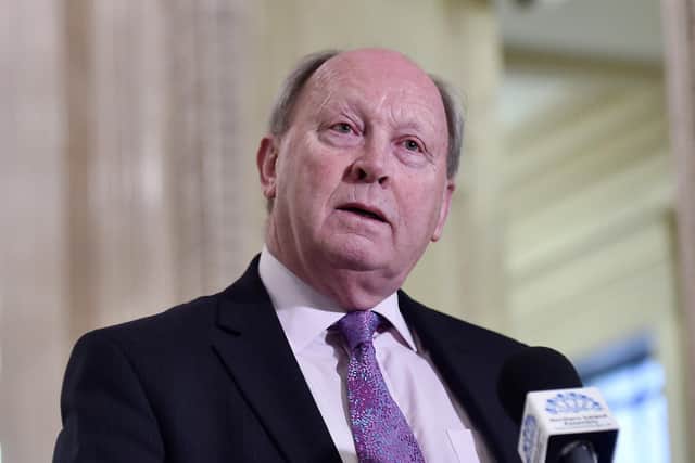 Jim Allister asks who would take on Covid-19 responsibilities from police.