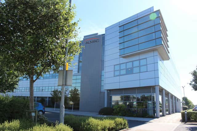 Almac Group's global headquarter campus in Craigavon