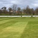 Wallace Park had been closed to the public while Dean Simpson tended to Lisburn Cricket Club's ground