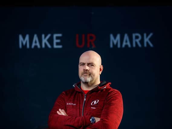 Ulster head coach Dan McFarland. Pic by INPHO.