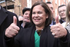 Mary Lou McDonald said that Michelle O’Neill had “some pretty tough conversations” to get Stormont to follow Dublin
