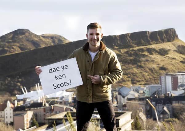 Writer Alistair Heather is on a mission to reclaim the Scots language
