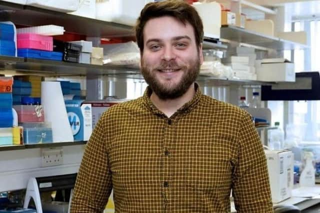 Virologist Dr Connor Bamford from Queen’s University Belfast