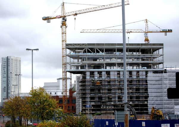 The emerging University of Ulster Belfast campus. Dr Cooke says: "UU has already over-invested in the York Street campus and had to get an additional £130 million Stormont bail out"