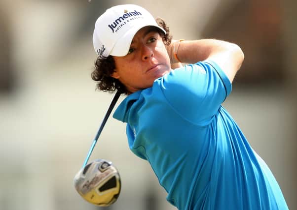 Northern Ireland’s Rory McIlroy in 2010. Pic by PA.