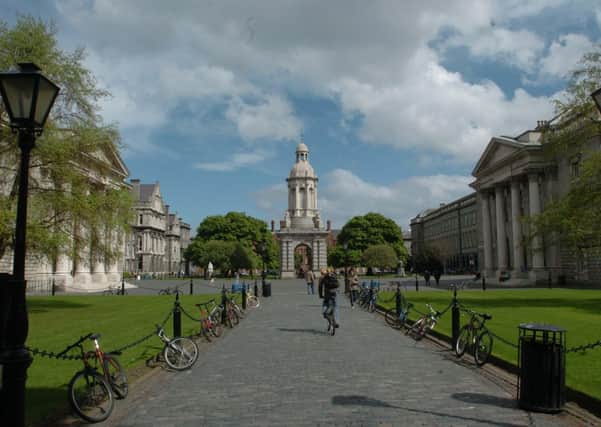 The Sinn Fein president Mary Lou McDonald is an English graduate of Trinity College, Dublin, which Dr Morgan, a TCD fellow, describes as "the great university of All-Ireland, founded by Elizabeth I in 1592, and the equal of Oxford and Cambridge"
