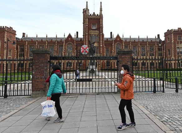 Queen's University Belfast. 
Pic  Colm Lenaghan/ Pacemaker