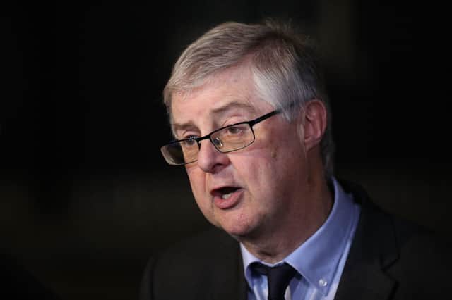First Minister of Wales Mark Drakeford, who said schools could open there in a phased approach from June. Photo: Jonathan Brady/PA Wire