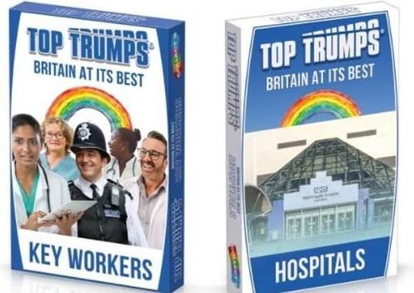 The Britain At Its Best Top Trumps sets were released on Monday