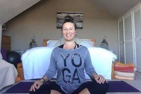 Bangor businesswoman, Elaine Magowan, proprietor of Yoga for Health NI, successfully moved her business online with support from South Eastern Regional College InnovateUs programme funded through the Department for the Economy
