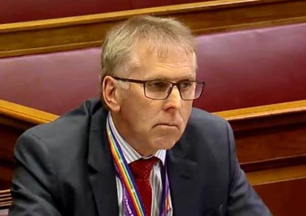 Arlene Foster’s change of stance was communicated by David Sterling, the head of the civil service