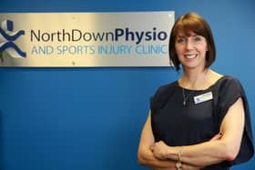 Julia Webster from North Down Physio