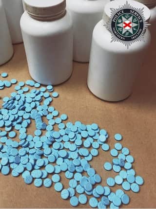 Suspected diazepam tablets found during a previous police search