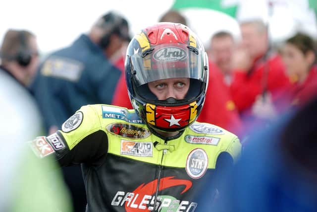 Donegal man Ray Porter at the North West 200 in 2005.