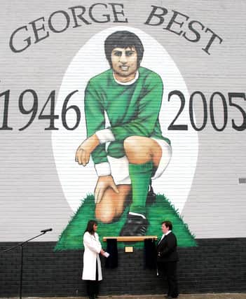 I spent most of my holidays as a child playing the Cregagh estate where George Best learnt to play football