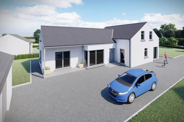 An artist's impression of Gracefield Manor , 58 - 62 Larne Road, Ballycarry (submitted image)