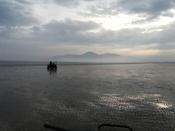 Beach surveys taking place at Dundrum Bay