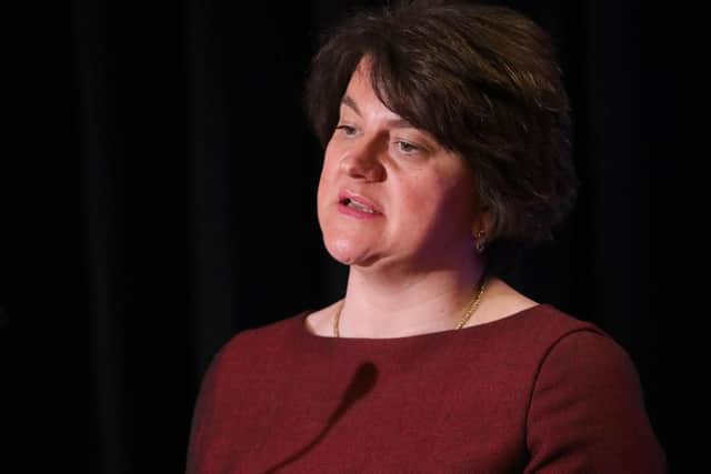 Arlene Foster says the scrap metal dealer handed her the note within 24 hours of her being told of the RHI crisis