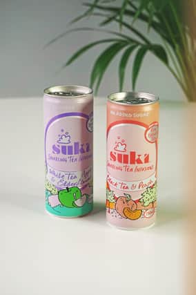 SUKI’s Sparkling Tea Infusions come in two flavours